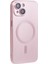 iPhone 15 Tpu Ince Kılıf Ka Telefon Kılıfı Lens Filmi ile Magsafe-Pembe ile Uyumlu (Yurt Dışından) 2