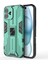 iPhone 16 Plus Kılıf Pc+Tpu Darbeye Dayanıklı Telefon Kılıfı Kickstand Ile-Yeşil (Yurt Dışından) 1
