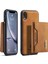 Dg.mıng M2 Serisi Çıkarılabilir 2'si 1 Arada Manyetik Cüzdan Tasarım Telefon Hibrit Kılıf Kabuğu Kickstand ile iPhone Xr 6.1 Inç-Kahverengi (Yurt Dışından) 1