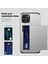 iPhone 15 Plus Için Kart Tutucu Telefon Kılıfı, Tpu + Pc Çift Katmanlı Düşmeye Karşı Telefon Kılıfı - Gümüş (Yurt Dışından) 3