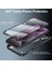 iPhone 16 Kılıfı Akrilik+Tpu Şeffaf Telefon Kılıfı Pet Ekran Filmi-Pembe (Yurt Dışından) 2