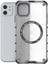iPhone 11 Kılıfı Için Magsafe Honeycomb Tasarım Tpu+Pc Telefon Kılıfı-Şeffaf ile Uyumlu (Yurt Dışından) 4