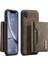 Dg.mıng M2 Serisi Çıkarılabilir 2'si 1 Arada Manyetik Cüzdan Tasarım Telefon Hibrit Kılıf Kabuğu Kickstand ile iPhone Xr 6.1 Inç-Kahve (Yurt Dışından) 1
