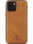 Dg.mıng M2 Serisi iPhone 15 Plus Kickstand Telefon Kılıfı Pu+Pc+Tpu Manyetik Cüzdan Telefon Kılıfı-Kahverengi (Yurt Dışından) 5