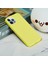 iPhone 14 Pro 6.1 Inç Düşmeye Karşı Dayanıklı Silikon Arka Kapak Hafif Çizilmeye Dayanıklı Telefon Kılıfı-Sarı (Yurt Dışından) 5