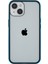 iPhone 14 Plus Için Her Yönüyle Koruma Metal Tampon + Çift Taraflı Temperli Cam Aşınmaya Karşı Manyetik Telefon Kılıfı - Mavi (Yurt Dışından) 3