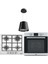 Siyah-Inox Ankastre Set (Faber Beat Bk - Fhnl 604 xs - Fsl 86 H xs) 1