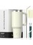 591ML Paslanmaz Çelik Yalıtımlı Kupa Sap ve Samanlı 20OZ Tumbler Soğuk ve Sıcak Termal Kupa Taşınabilir Araba Seyahat Mugkapakite: 591ML/RENK: Koyu Mavi (Yurt Dışından) 1