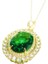 Aiyu Yeşil Cam Kolye Zümrüt Kolye (Yurt Dışından) 2