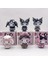 Yeni Sanrio Kuromi Benim Melodi Karikatür Karakter Figürleri Bebekler 6pcs Anime Periferik Bebekler Sevimli Model Koleksiyonu Süsü Hediye (Yurt Dışından) 1