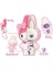 Karikatür Sanrio Karikatür Kutusu Yarım Kafatası Hello Kitty Cinnamoroll Melody Kuromi Aksiyon Figürleri Birleştirilmiş Model Heykel Bebek Hediyeleri Oyuncak Renk: Melodim (Yurt Dışından) 1