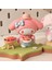 Orijinal Sanrio Karakterler Kamp Arkadaşları Serisi Kutu Kuromi Melody Cinamoroll Anime Figür Bebek Toplanabilir Model Oyuncak Hediye Renk: D Onaylamak Için (Yurt Dışından) 1