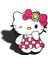 Anime Pembe Sevimli Hello Kitty Metal Rozeti Broş Karikatür Kedi Kedi Figürü Brooch Yaka Pimi Kız Için Kawaii Mücevher Aksesuarları Renk: Hello Kitty3 (Yurt Dışından) 1