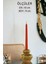 Şamdan Mumluk Dekoratif Mumluk Tealight Mumluk Model 19 Ikili Mumluk 5