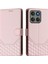 Motorola Edge 60 Pro 5g Baskılı Petek Deri Telefon Kılıfı ve Kayışı (Yurt Dışından) 1