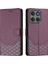 Motorola Edge 60 Pro 5g Baskılı Petek Deri Telefon Kılıfı ve Kayışı (Yurt Dışından) 1