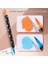 Çift Renkli Glitter Marker Yumuşak Uçlu Boyama Glitter Kalem Suluboya Kalemi (Yurt Dışından) 3