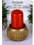 Şamdan Mumluk Dekoratif Mumluk Beyaz Renk Tealight Mumluk Model 38 9