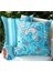 2'li Paket Açık Hava Su Geçirmez Yastık Kılıfı 18X18 Modern Sevimli Desen Dekoratif Kare Açık Hava Atma Yastık Kılıfları (Yurt Dışından) 2