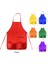 12 Paket 6 Renk Çocuk Önlükleri Çocuk Boyama Önlükleri Çocuk Sanat Önlükleri Mutfak ve Sınıf Için 2 Geniş Cepli (Fırçalar Dahil Değildir) (Yurt Dışından) 2