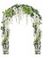 Adet 7ft / Adet Yapay Wisteria Vine, Çiçek Çelenk Wisteria Vine Rattan Açık Töreni Için Asılı Çiçekler, Beyaz (Yurt Dışından) 1