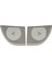 L+R Araba Ön Kapı Hoparlör Kapağı Trim Hoparlör Izgarası Mercedes-Benz Clc-Class Coupe W203 2008-2011 A20372703889051 (Yurt Dışından) 1