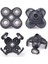 4pcs Yedek Tıraş Makinesi Başlığı Elektrikli Tıraş Makinesi 5 Kesici Yüzen Kafa Su Geçirmez Paslanmaz Çelik Bıçak (Yurt Dışından) 5