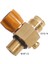 Co2 Tank Adaptörü, G1/2 14 M18X1.5 Dolum Co2 Valf Adaptörü Dişli Dönüştürücü Co2 Tank Adaptörü Dönüştürücü Co2 Dolum Adaptörü (Yurt Dışından) 2