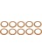 40PCS 1100W Dental Kompresör Kullanın Pistonlar Poliimid Kauçuk Yağı Serbest Hava Kompresörü Ptfe Halkaları (Yurt Dışından) 5