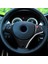 Karbon Fiber Tarzı Otomobil Iç Direksiyon Simidi Dekorasyon Kapağı Trim Kalıpları For-Bmw 3 Serisi M3 E90 E92 E93 2007-2011 (Yurt Dışından) 3