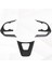 Toyota Cross Için 4x 2019-2021 Araç Karbon Fiber Tarzı Direksiyon Düğmesi Kapak Trim Dekoratif Çerçeve Çıkartma (Yurt Dışından) 4