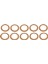 20PCS 1100W Dental Kompresör Kullanın Pistonlar Poliimid Kauçuk Halka Yağı Serbest Hava Kompresörü Ptfe Yüzükleri (Yurt Dışından) 5