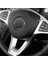 3x Araç Direksiyon Düğmesi Çerçeve Dekorasyon Kapağı Sikler Trim Mercedes Benz C Sınıfı W205 E Sınıf W213 Glc X253 (Yurt Dışından) 5