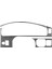Toyota Tacoma Için Gerçek Karbon Fiber 2001-2004 Gösterge Tablosu Kapak Speedometre Enstrüman Trim Sticker Iç Aksesuarlar (Yurt Dışından) 1