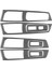 Subaru Forester Için 2009-2012 Lhd Yumuşak Karbon Fiber Araç Penceresi Kaldırma Kontrol Anahtarı Kapak Trim Sticker Aksesuarları (Yurt Dışından) 1