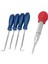 5 Pcs Araçlar: 4pcs Seç ve Kanca Seti O Halka Yağ Salonu Conta Çekme Çıkarma ve 1 Pcs Hss Center Punch Stator Delme Pimi (Yurt Dışından) 1