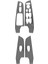 Honda Civic Için Karbon Fiber 8. 2006-2011 Araba Pencere Asansör Anahtarı Kapak Çıkartma Trim Aksesuarları, Rhd (Yurt Dışından) 4