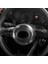 Toyota Yaris/yaris Cross 2020 2021 Için Araba Krom Direksiyon Modifiye Dekorasyon Yüzüğü (Yurt Dışından) 2