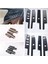 4pcs Araba Penceresi Cam Kaldırma Düğmesi Anahtarı Kapak Toyota Için Toyota BZ4X 2022 2023 Karbon Fiber (Yurt Dışından) 5