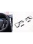 Mitsubishi Pajero Sport 2020 8pcs Karbon Fiber Abs Otomobil Iç Direksiyon Simidi Kapağı Kaplama Pervazları Araba Stil (Yurt Dışından) 4