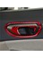 4pcs Honda Civic Için Kırmızı Karbon Fiber Iç Kapı Saplama Döşeme 2006-2011 8th (Yurt Dışından) 4