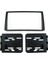 Kia Soul 2008-2011 Için Araba Stereo Radyo Fasya Çizgi Paneli Trim Çerçevesi (Yurt Dışından) 1