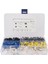 390PCS Awg (2 4 6 8 10 12 14 16) Tel Ferrules Kitleri Kıç Terminal Konnektörü Kılıf Sıkışma Aracı (Yurt Dışından) 4