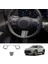 Araba Direksiyon Simidi Düğmesi Dekorasyon Kapağı Hyundai Kona 2024+ Araç Aksesuarları Için Trim Aksesuarları Ahşap Tahıl (Yurt Dışından) 5