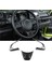 Suzuki Jimny Için 2x Araç Direksiyon Simidi Dekorasyon Kapağı Döşeme Çıkartmaları 2019 2020 2021 2022 Aksesuarlar, Abs Karbon Fiber (Yurt Dışından) 4