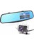 4.3 Inç Araba Çizgi Kamera Sürüş Kaydedici Hd 1080P Bisiklet Aynası Dvr Dash Cam Çift Lens Video Kaydedici Araba Dvr Çizgi Kamera (Yurt Dışından) 1