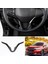 Honda Hrv Hrv Hr-V Vezel 2014-2020 Araç Karbon Fiber Direksiyon Paneli Kapak Trim Çerçeve Dekoratör Sticker Aksesuarları (Yurt Dışından) 3