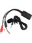 Universal Car Bluetooth 2rca Aux Kablosuz Adaptör Ses Telefonu Hands Free Microphone 2rca Ux-In Ses Giriş (Yurt Dışından) 1