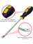 4 Paket Tırnak Çekme 3mm U Uç Tornavida Çivi Perçin Tack Lifter Çekme Elyaf Çıkma Aracı (Yurt Dışından) 3