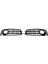 Audi A3 Sport 2008-2012 8P0807682M 8P0807681M 8P0807681Q Için Ön Tampon Sis Kapağı Yarış Yarış Izgarası (Yurt Dışından) 1